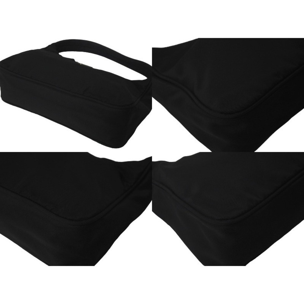 Prada Handbag Black Triangle Logo Hobo - Picture 9 of 10